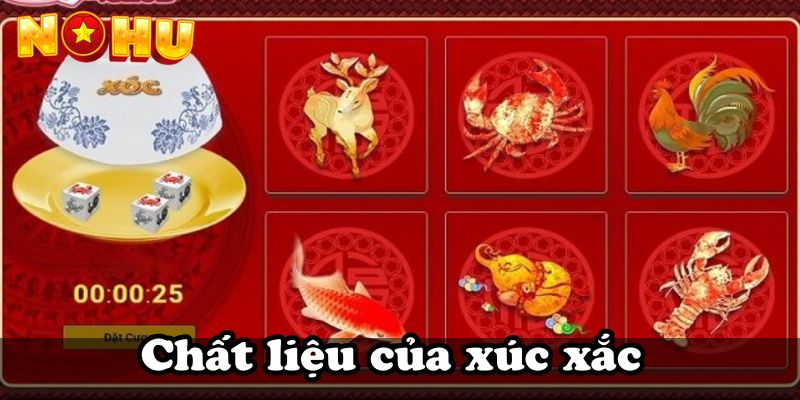 Chất liệu của xúc xắc